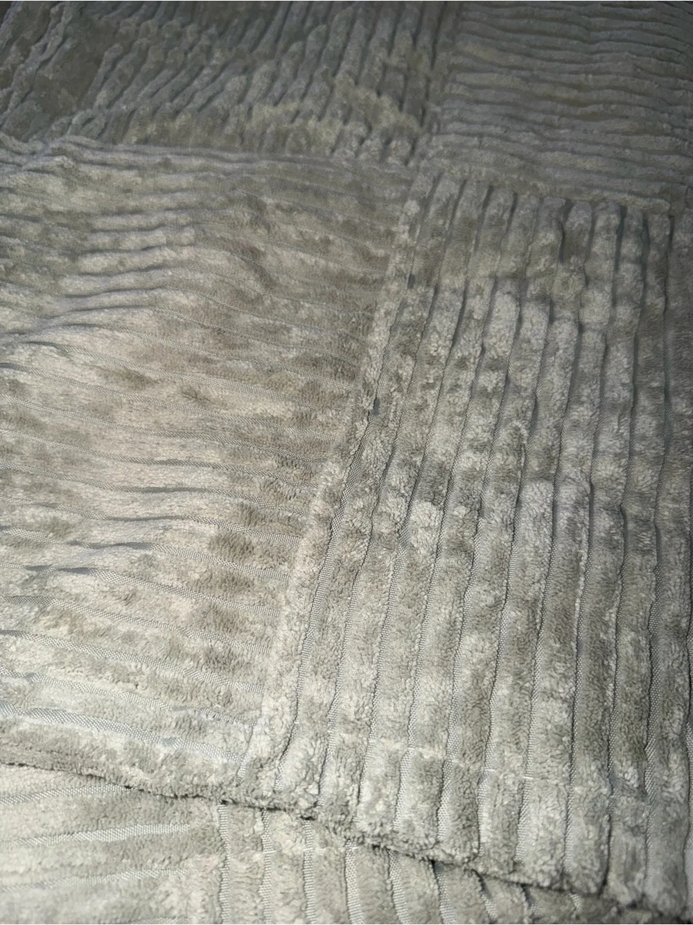 Ribbed Throw Pillow Covers - Grey